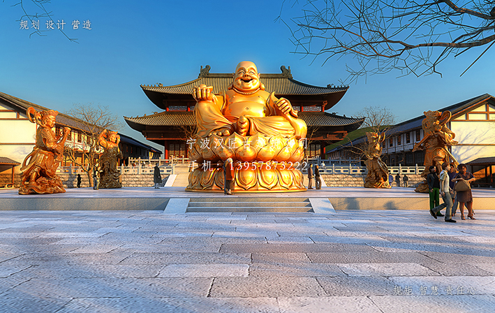 古建筑寺廟設計效果圖欣賞，領略古建藝術的魅力